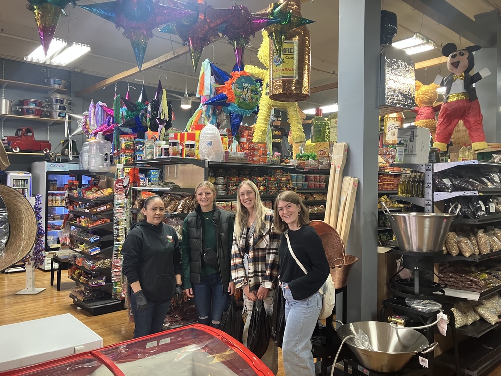 Students had a great time using their skills in a real world situation.