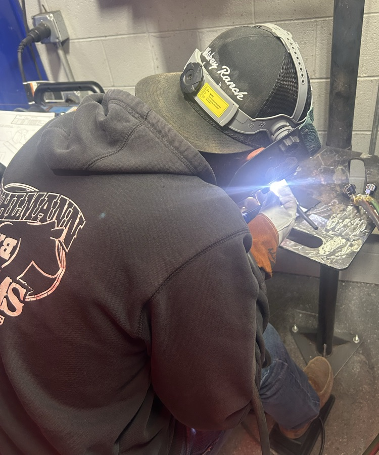 Colton placed 8th out of 25 TIG welders! 