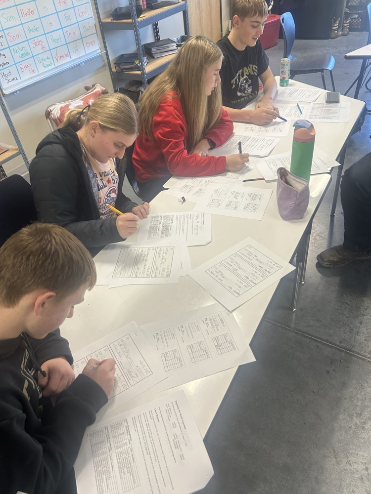 Writing checks and balancing those checkbooks