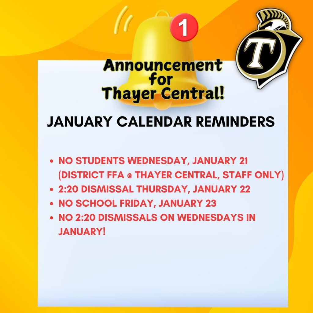 January Calendar