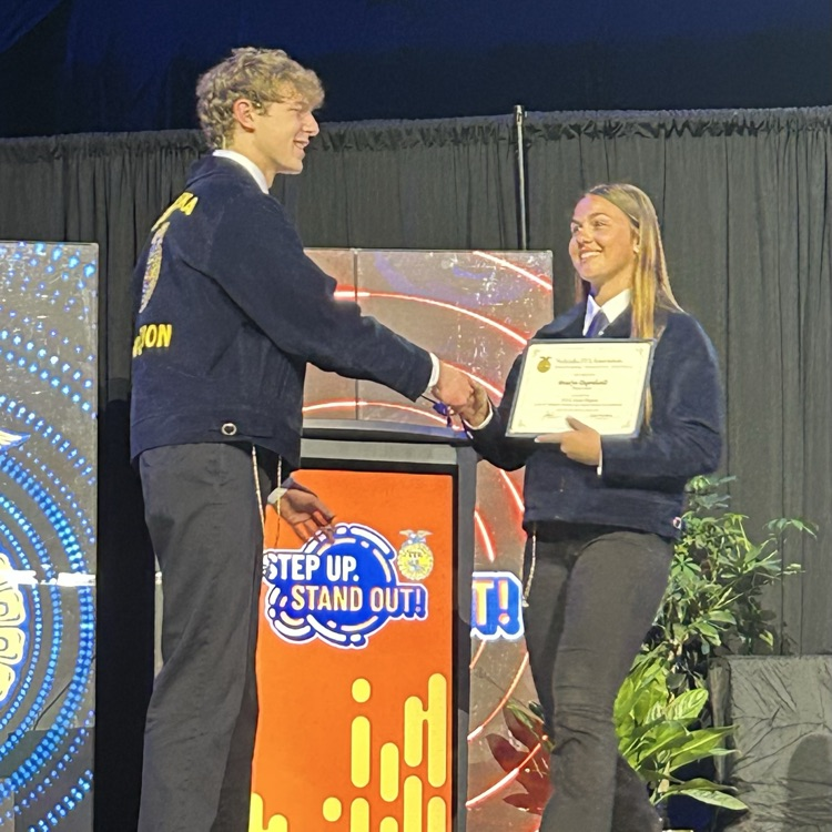 She is an amazing young lady with a bright future!