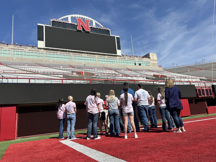 Checking out the names on the wall