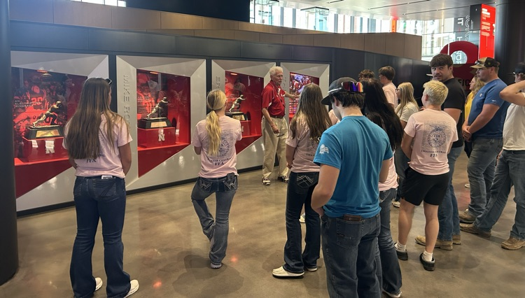 Checking out the Heisman trophies