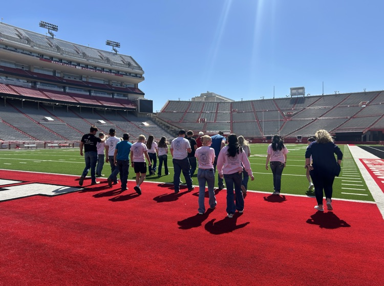 Pretty neat feeling to walk out of the tunnel onto the field!