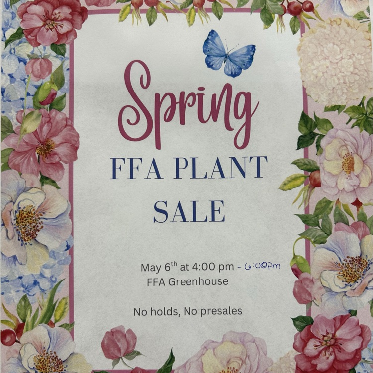 Plant sale today!!!