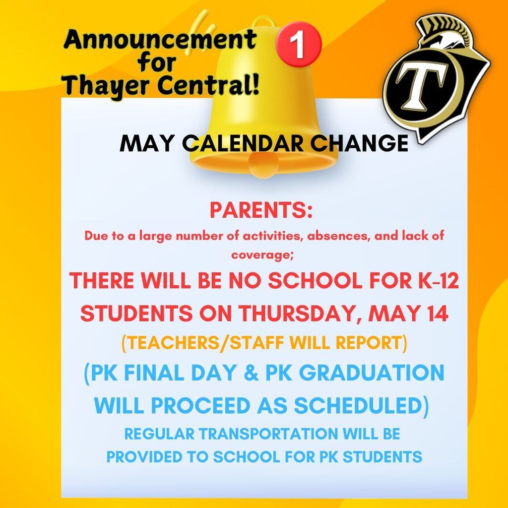 Calendar Change
