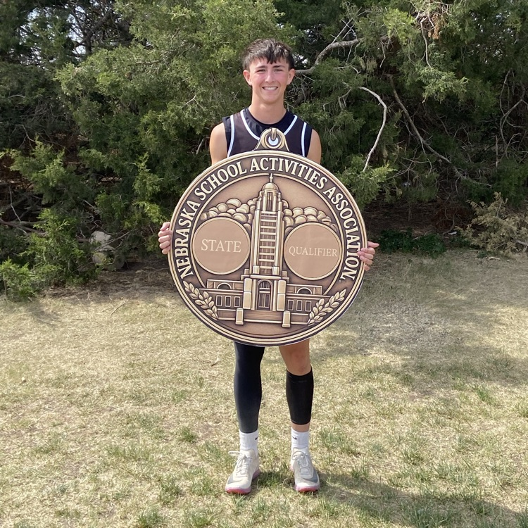 Burke Bound.  Blake Gunn jumps 21-08 to qualify for Burke