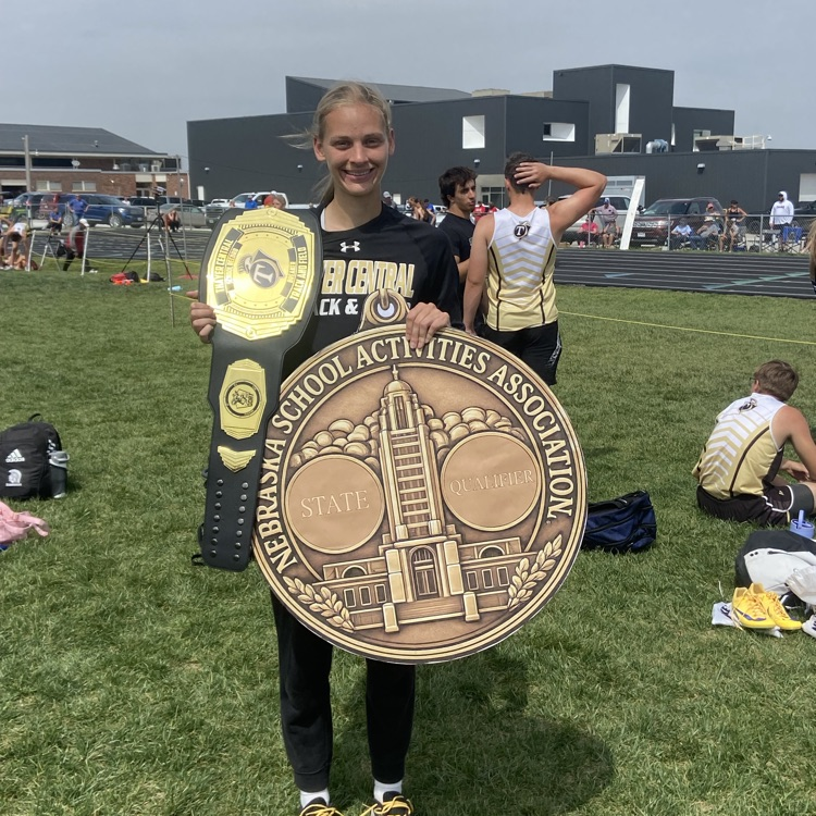 Piper Havel wins in Sandy Creek, breaks her school record and will run the 100 next week at Burke.  12.28-100m