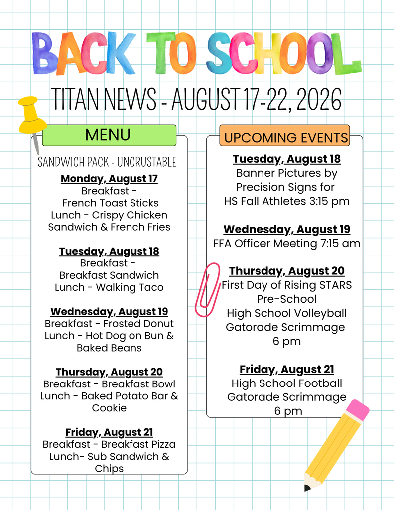 Announcements