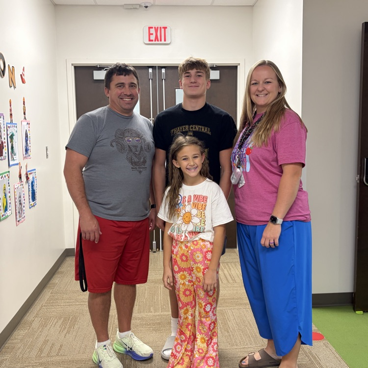 Mr. Larson, Skyler, Livia, and Mrs. Tipton