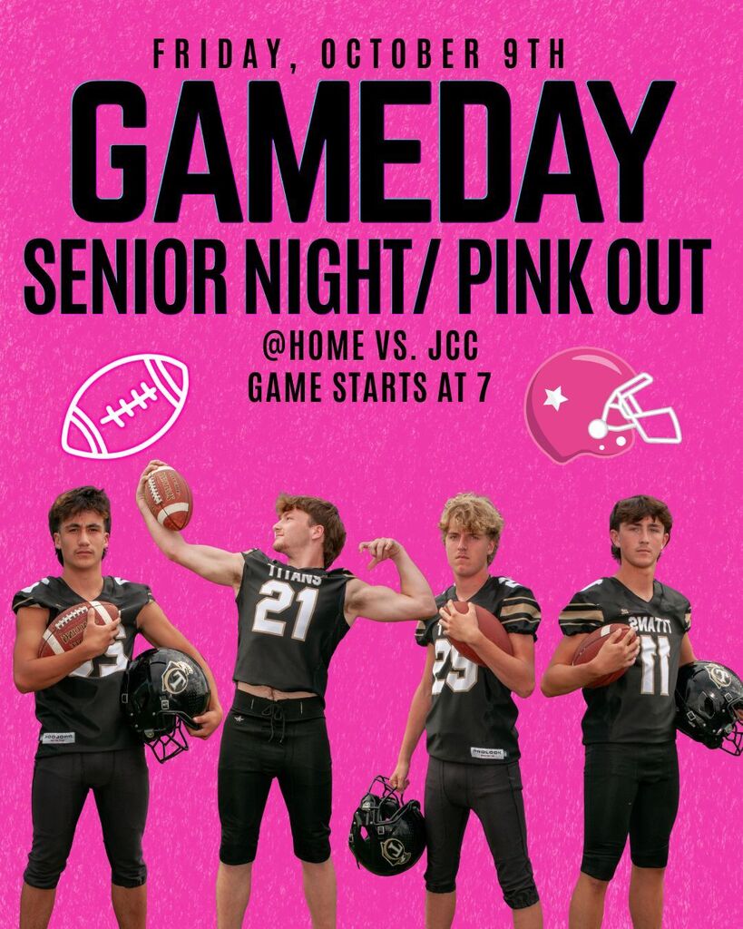 Titan Football vs JCC