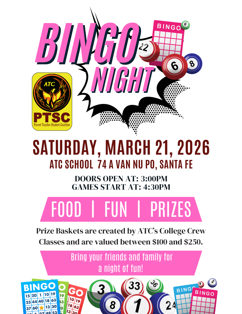 PTSC BASKET BINGO