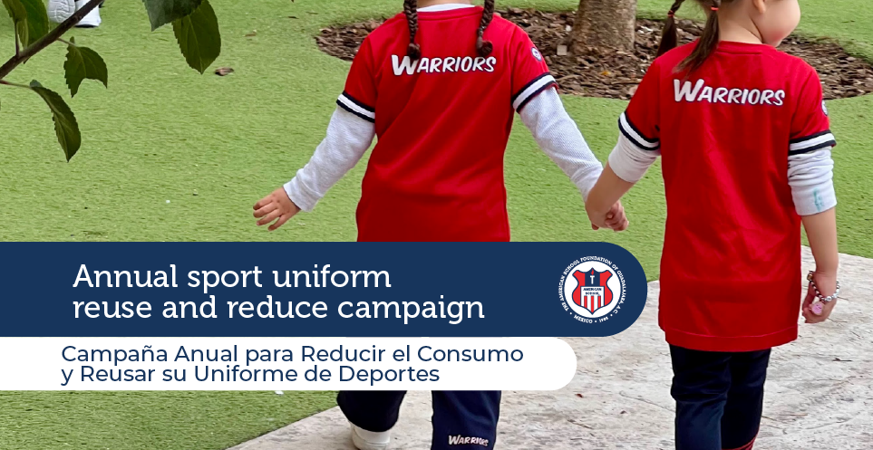 Annual sport uniform reuse and reduce campaign