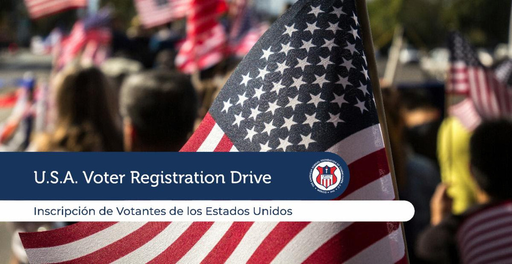 U.S.A Voter Registration Drive
