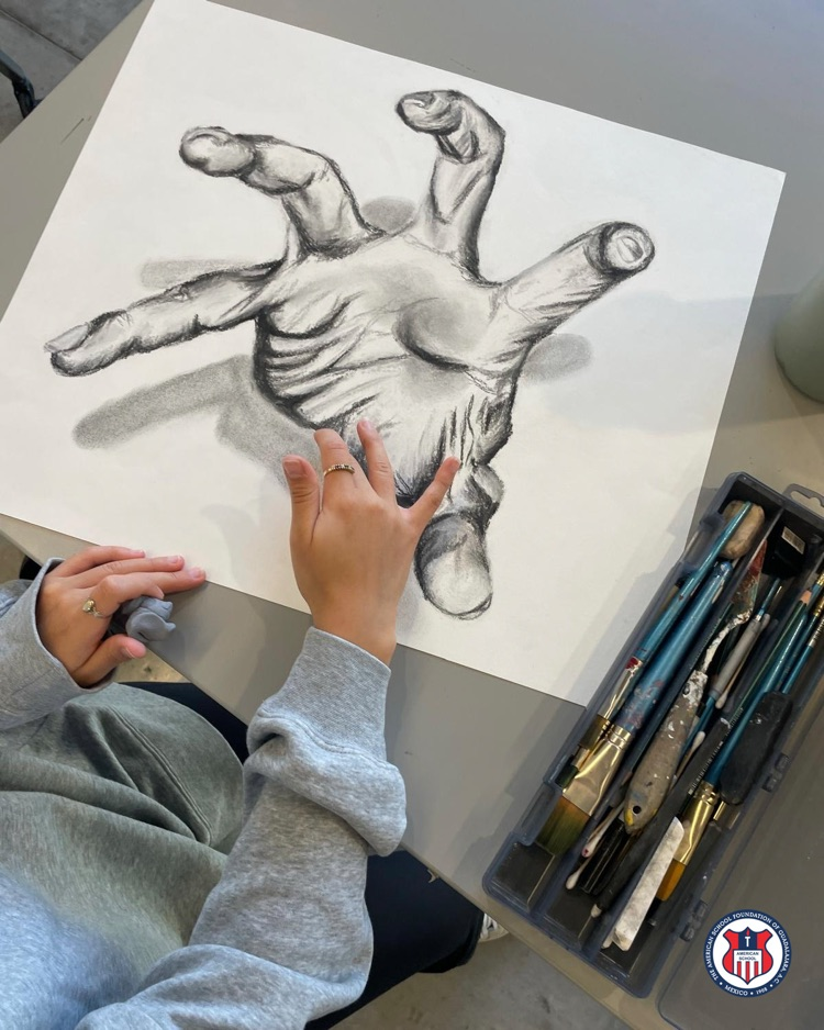 honors and ap art collaboration with victor haro