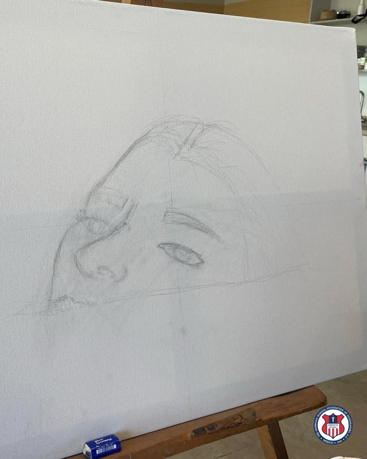 honors and ap art collaboration with victor haro