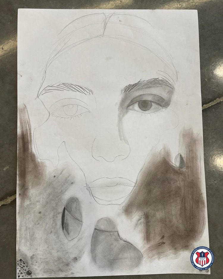 honors and ap art collaboration with victor haro