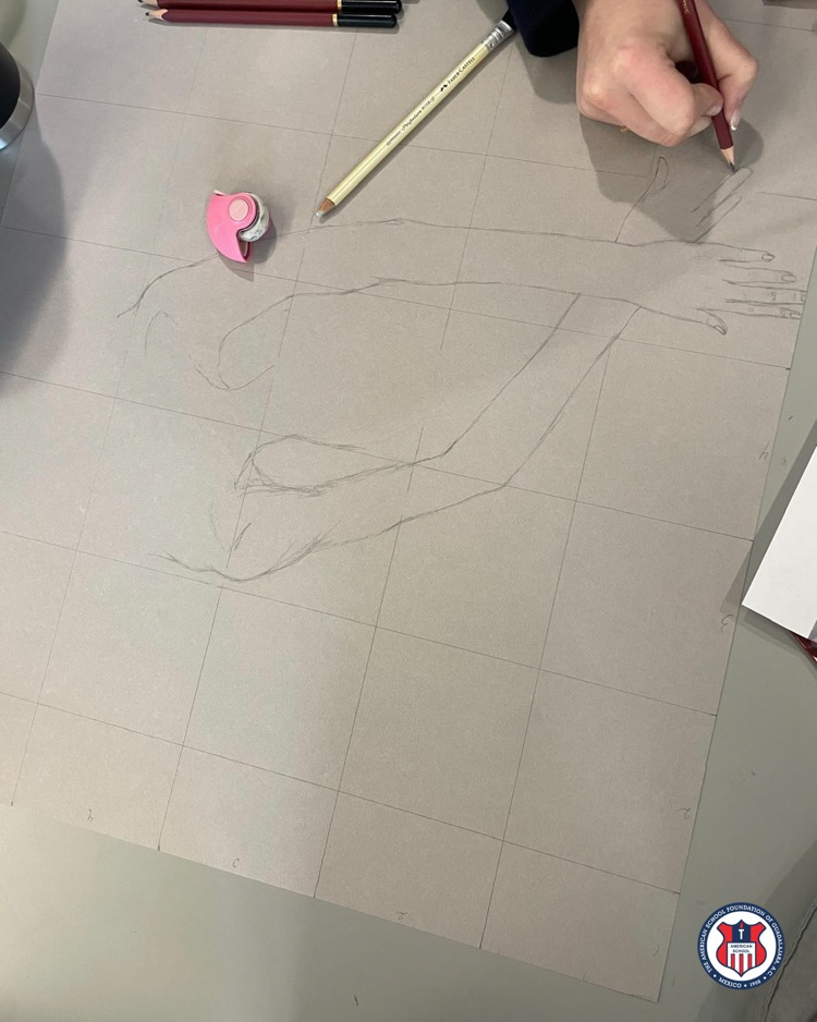 honors and ap art collaboration with victor haro