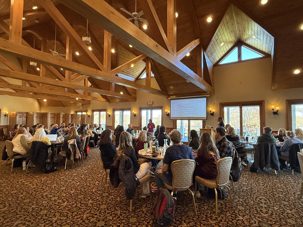 Whole Group Engaged in Professional Learning