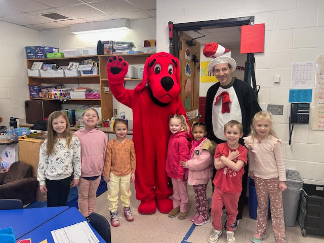 Clifford Visits Barkhamsted School