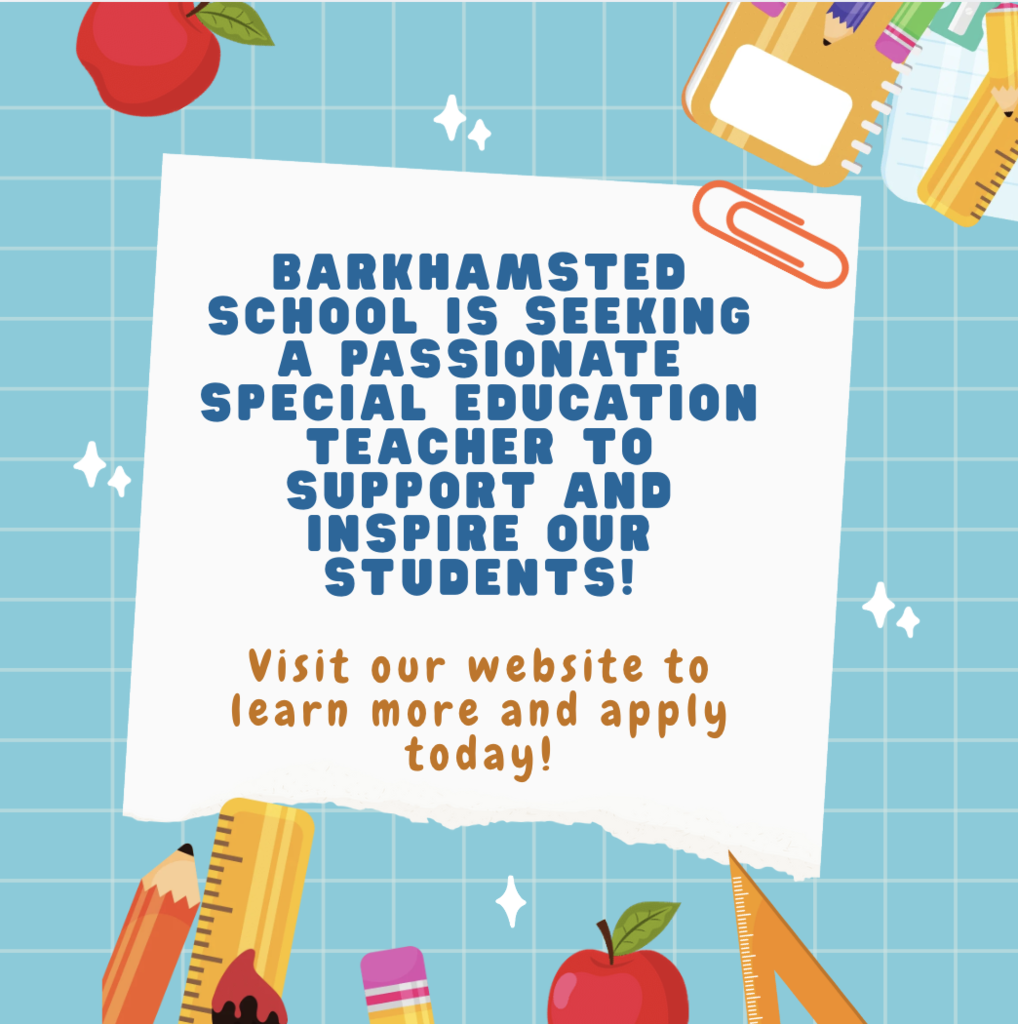 Barkhamsted School Seeking Special Education Teacher