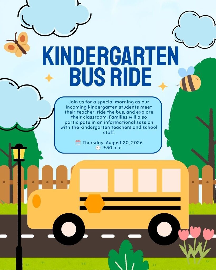Kindergarten Bus Ride & Classroom Visit
