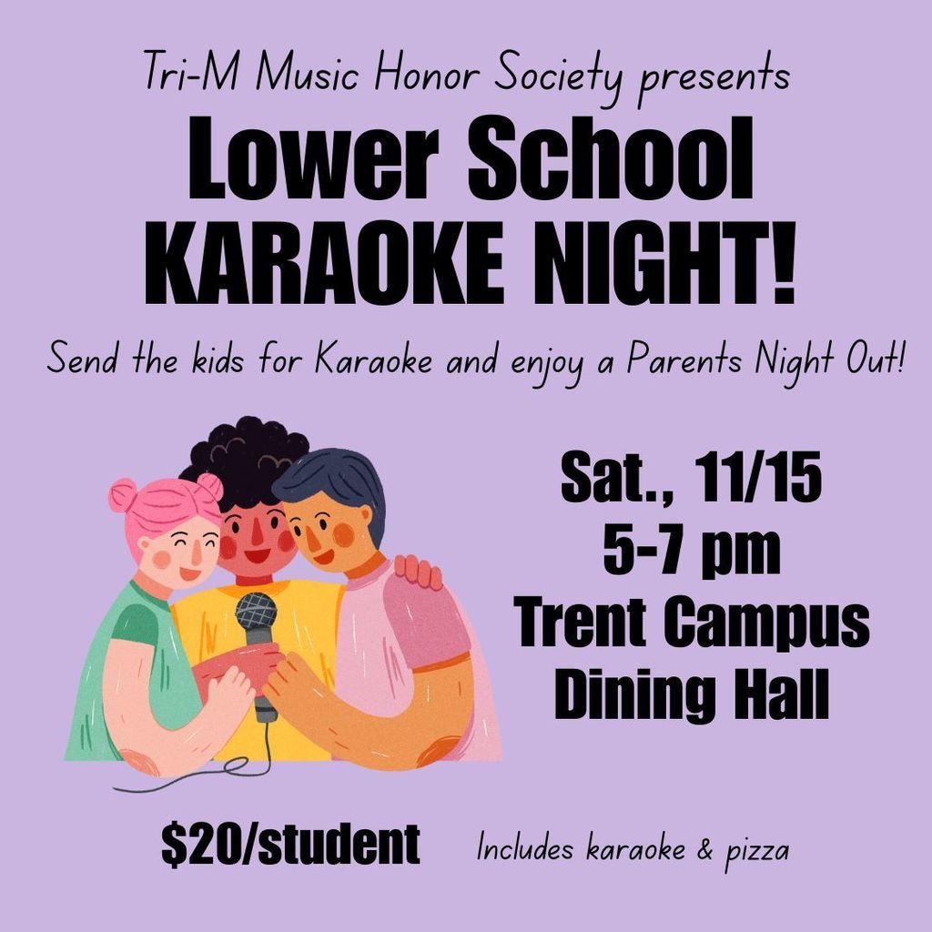 2025 karaoke night Nov 15