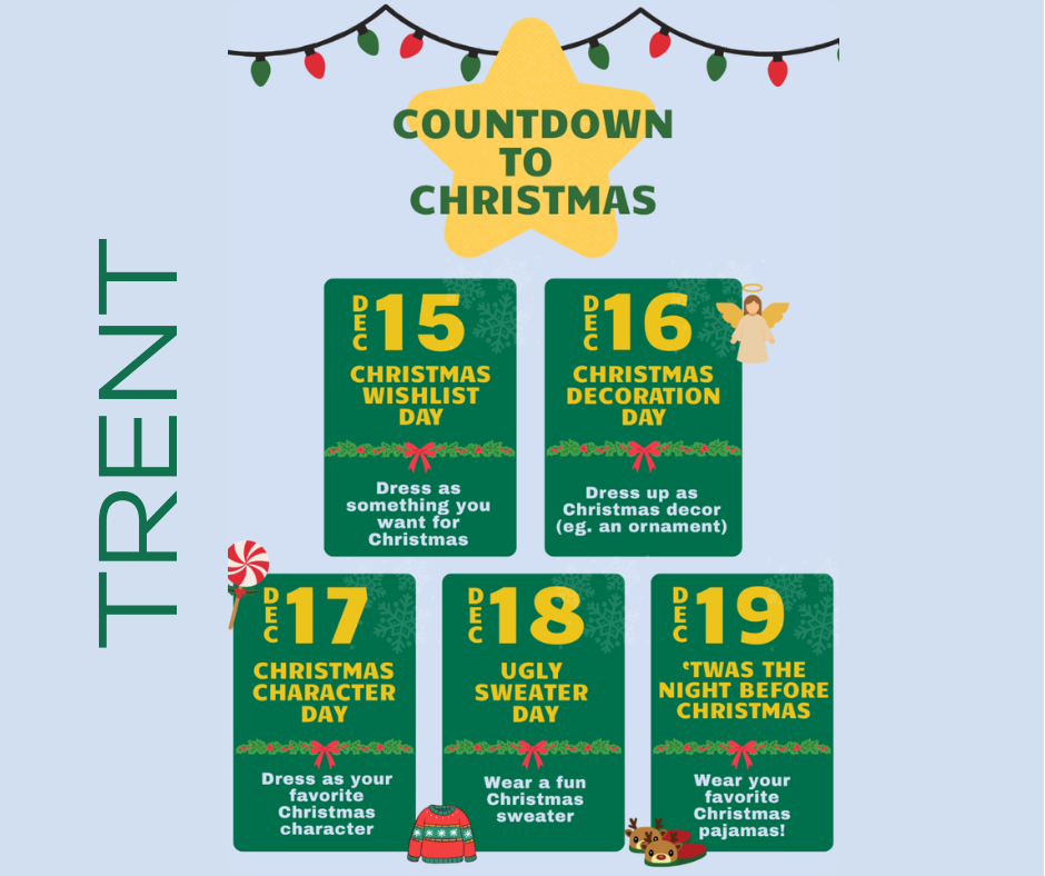 countdown to christmas trent