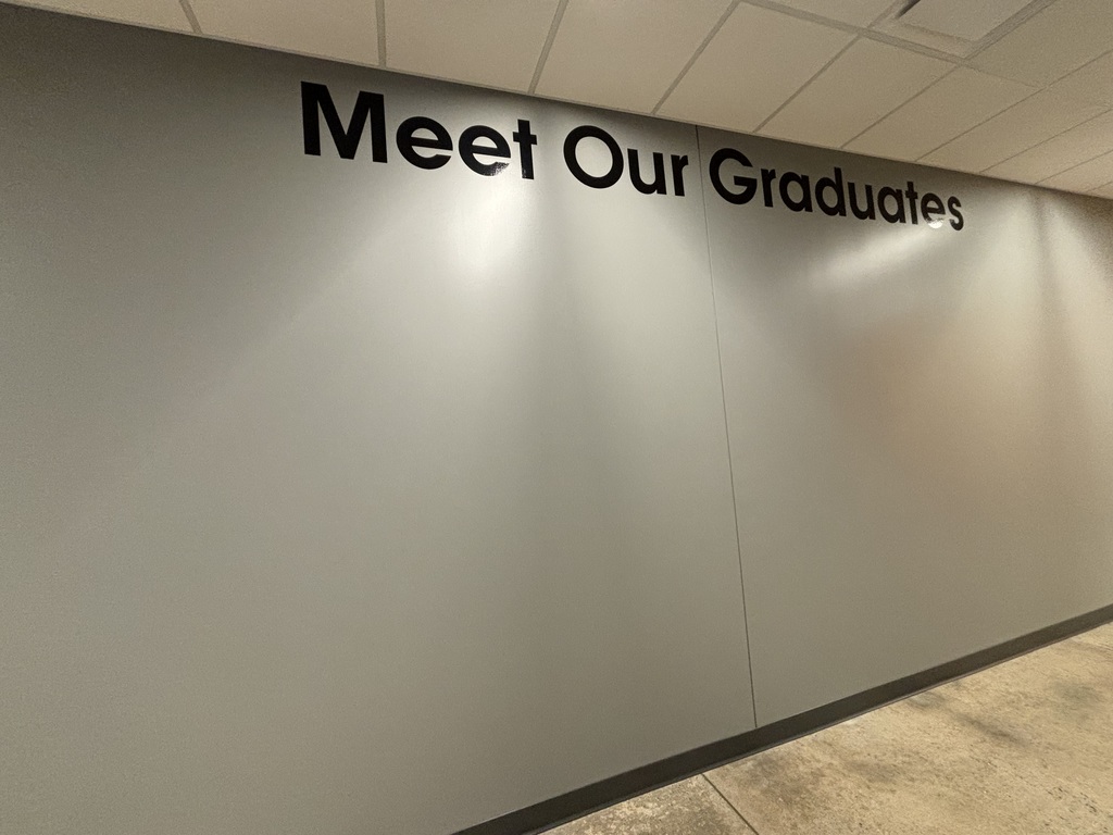 Blank graduate wall photo