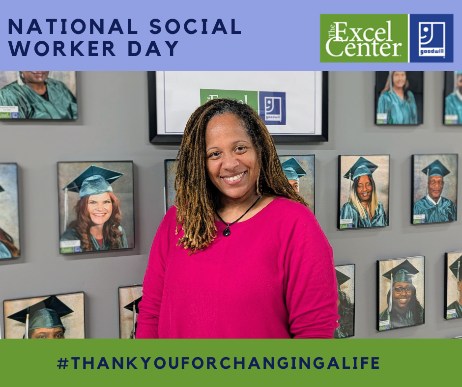 Photo of our Career Navigator Sha Montgomery for National Social Worker Day