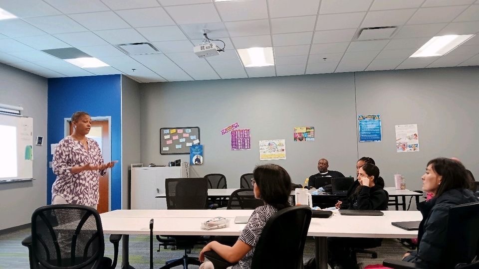 Guest Speaker with Students 