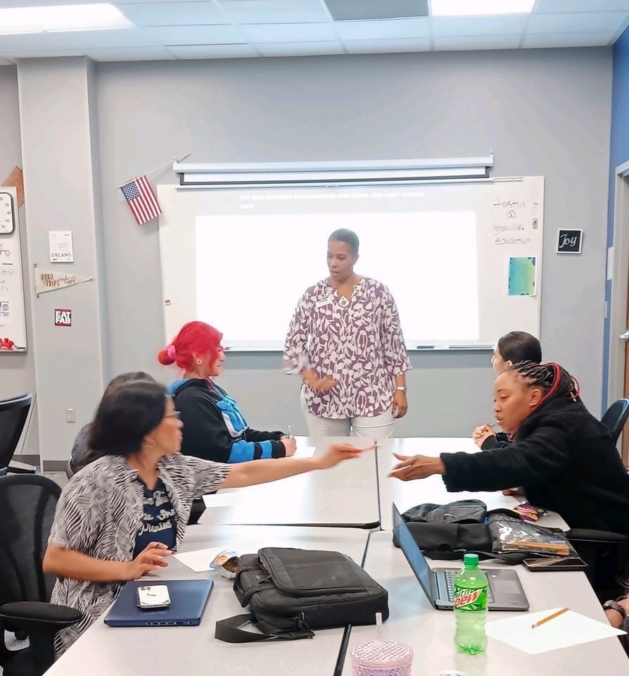 Guest Speaker with students