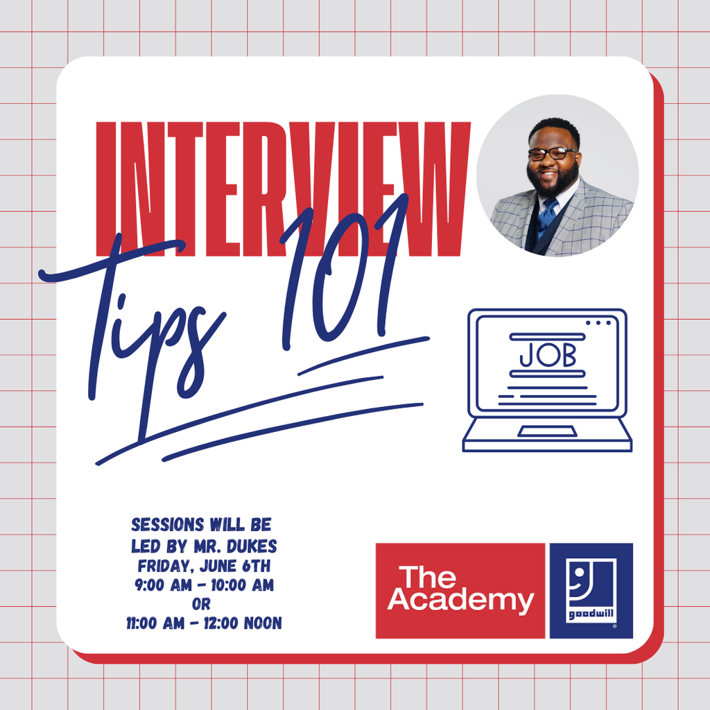 Interview Tips 101 Flyer
