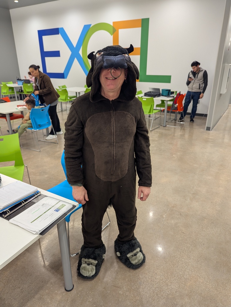 Photo of student dressed up for Halloween