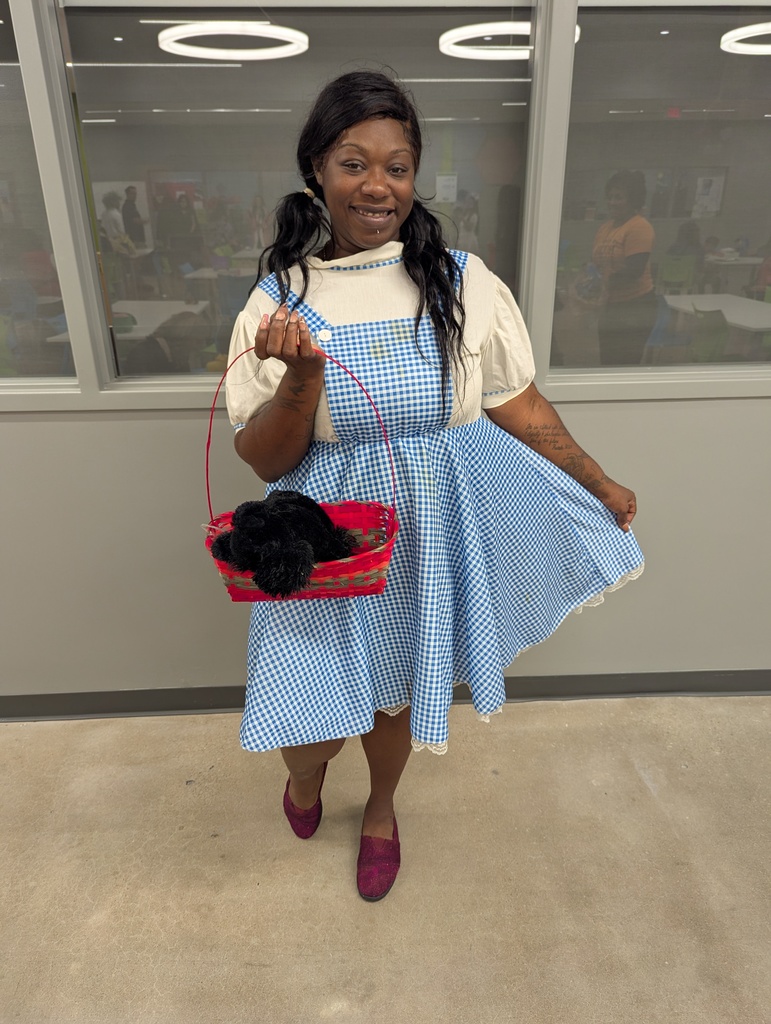 Photo of student dressed up for Halloween