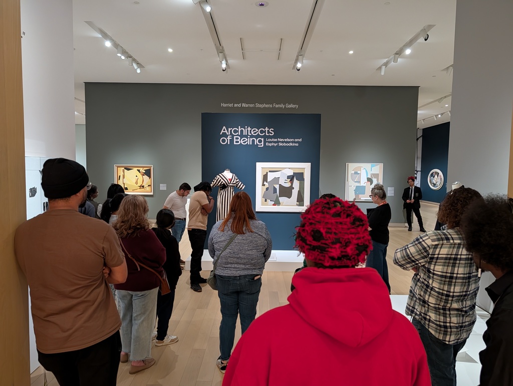 Photo of Group on Field Trip to Arkansas Museum of Fine Arts