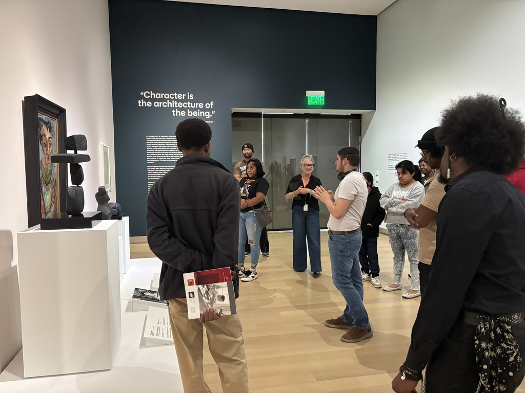 Photo of Group on Field Trip to Arkansas Museum of Fine Arts