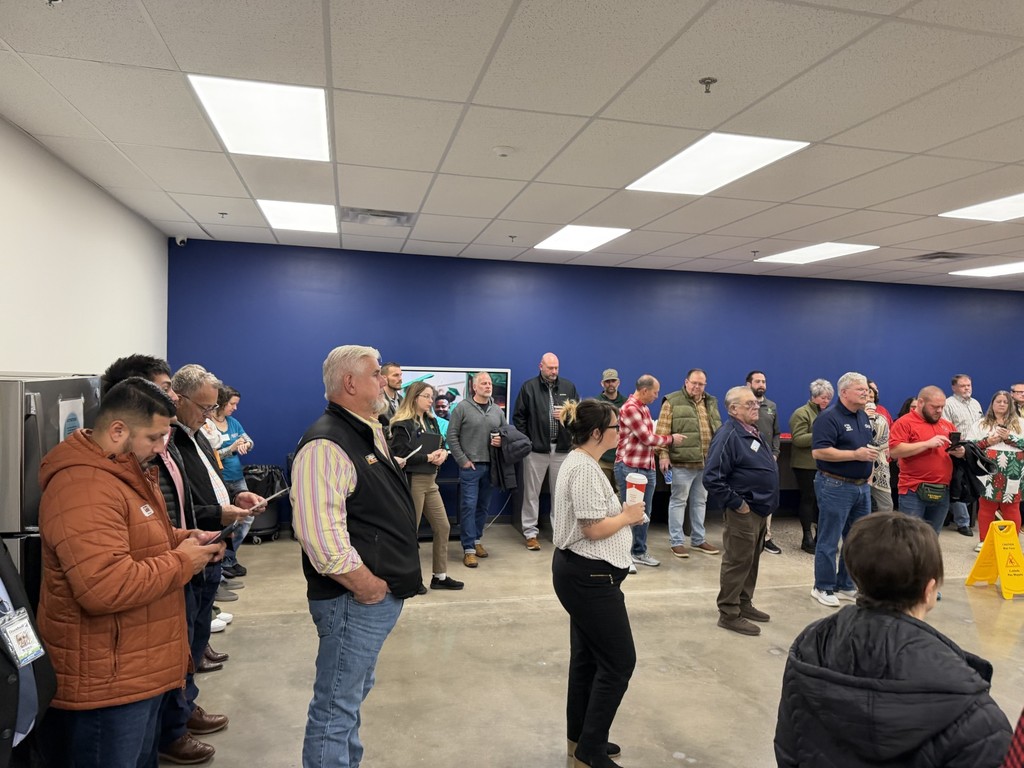 View of the audience