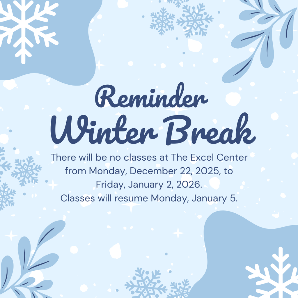 Reminder of Winter Break
