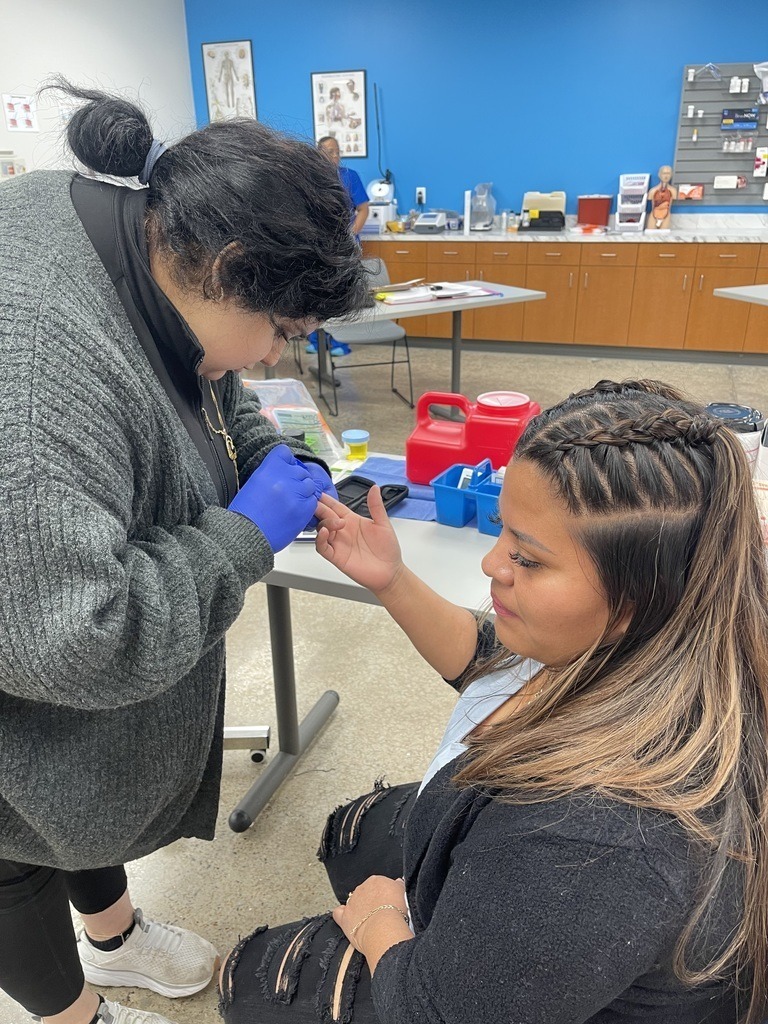 Another blood sugar check! 