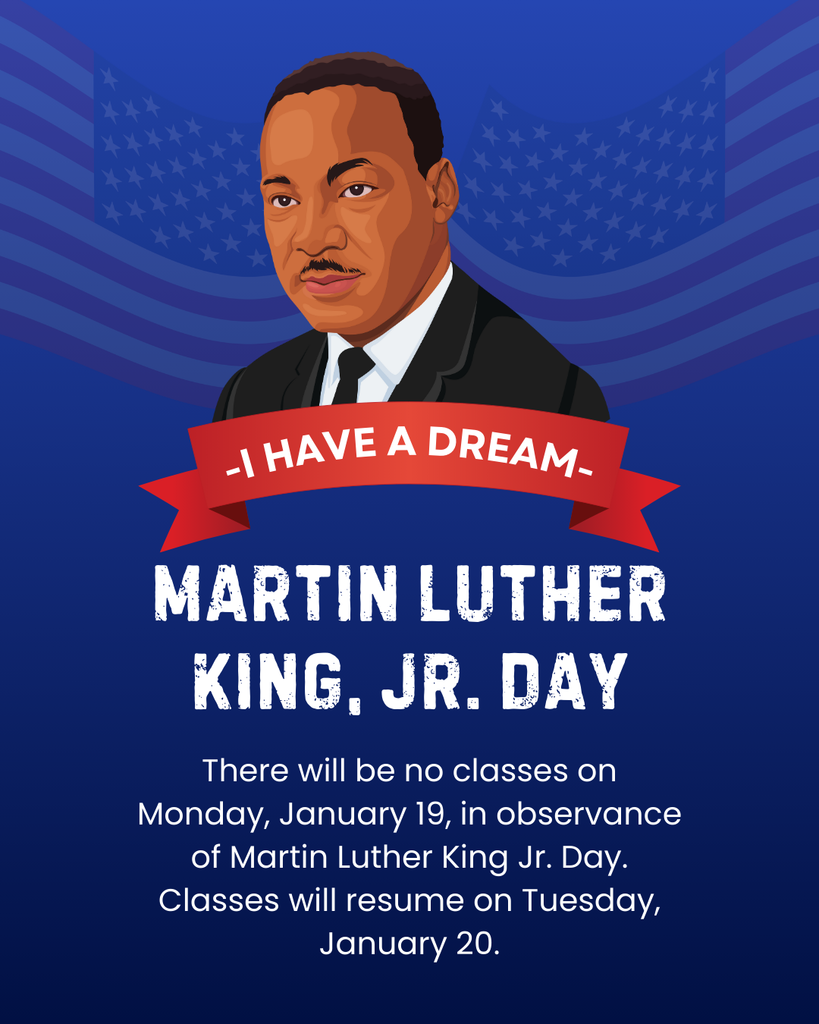 No School on Monday for MLK Day