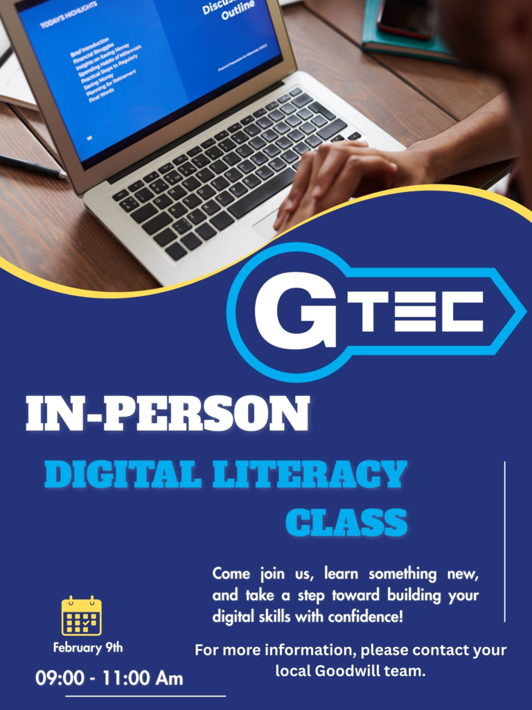 GDCA flyer for in-person class