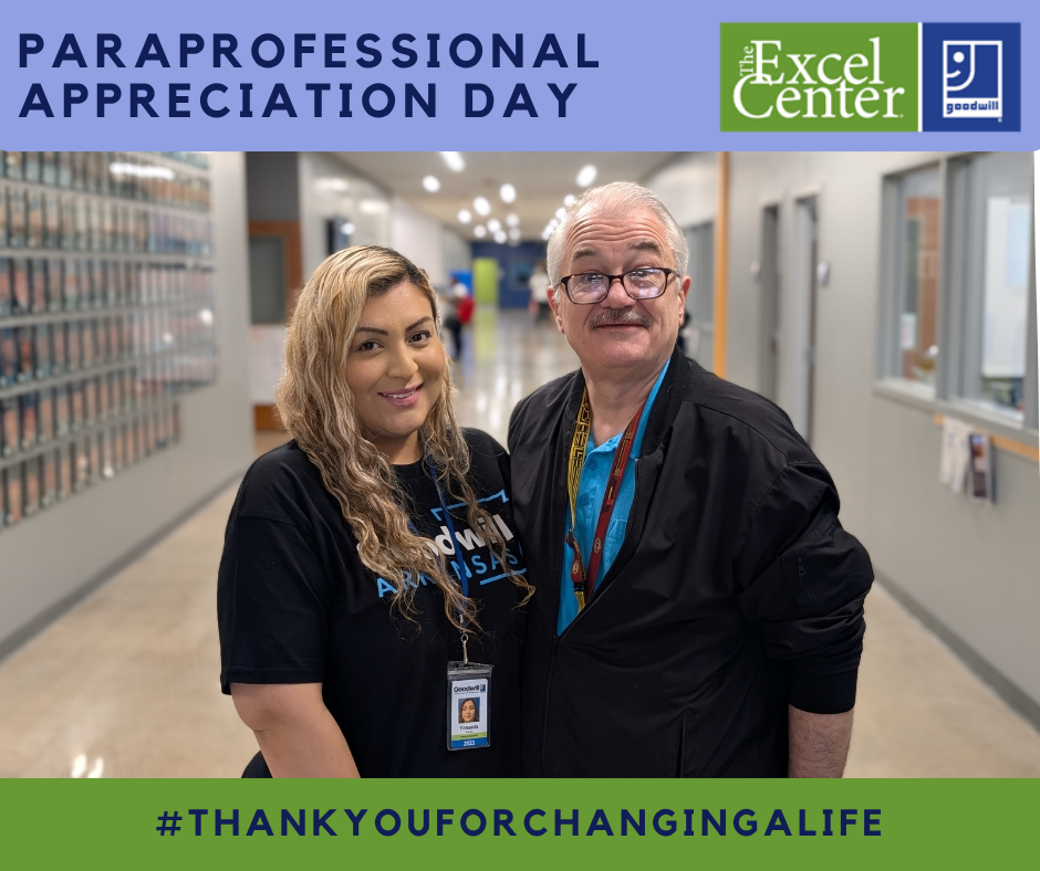 Photo of our Paraprofessionals, Yesenia Gomez and Keith Carter