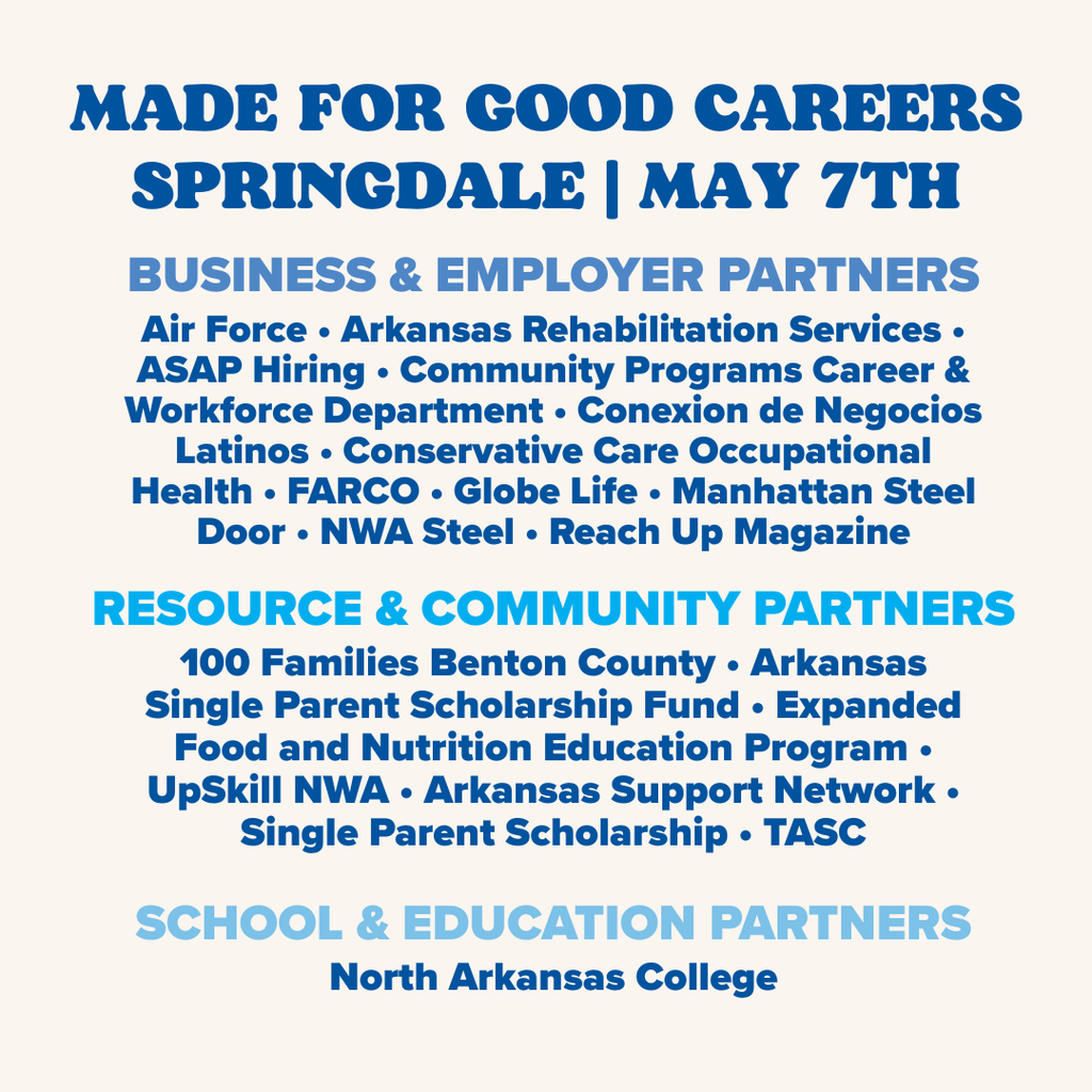 Partners for the career fair