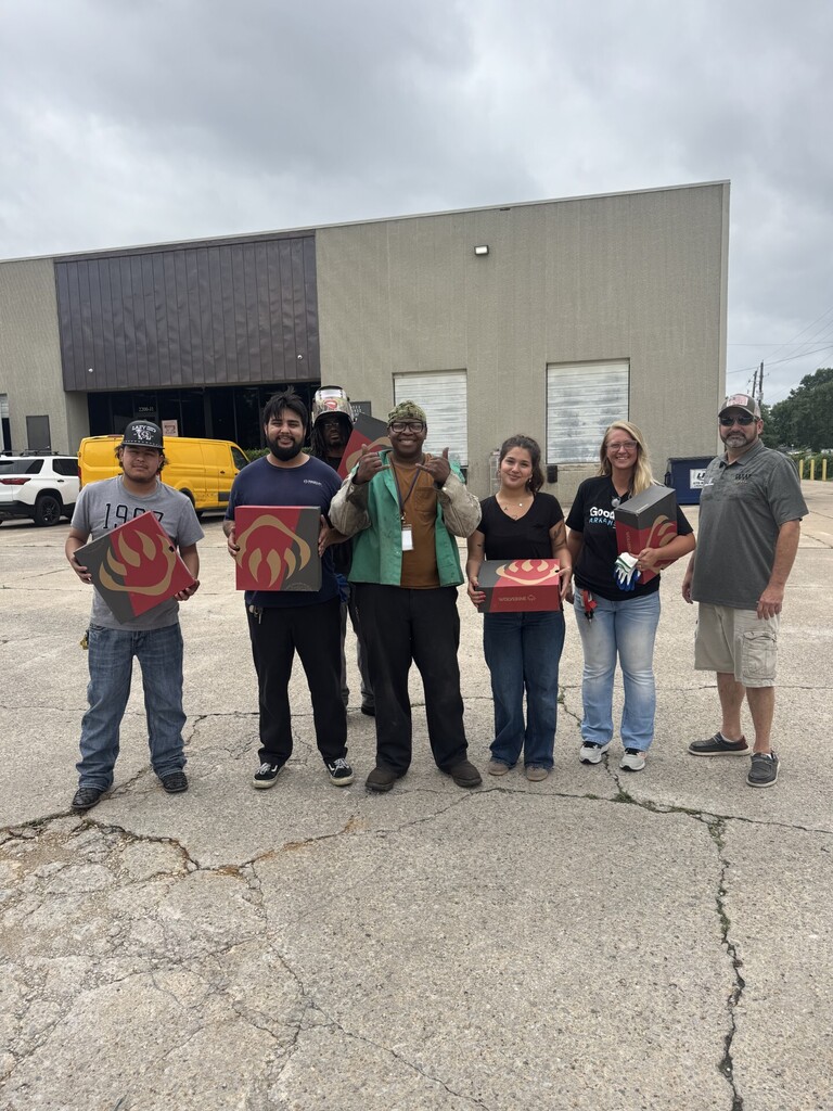 Welding students 