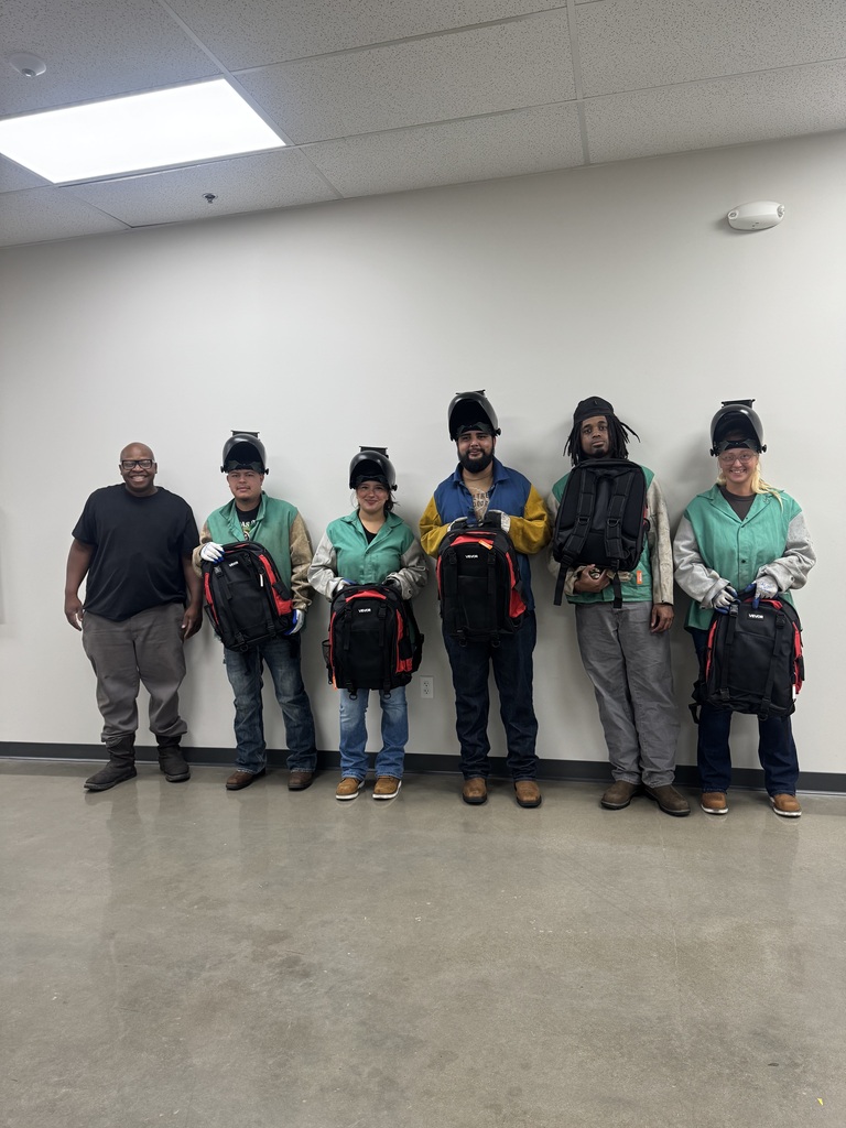 Welding students