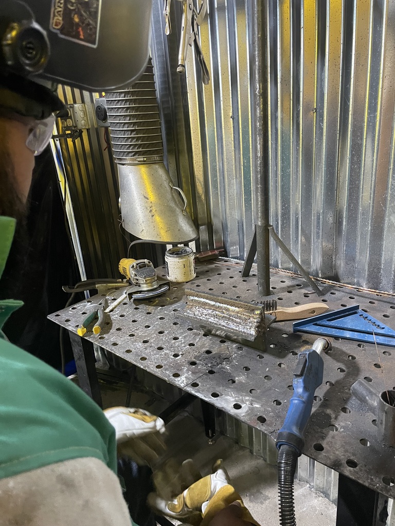 Welding students 