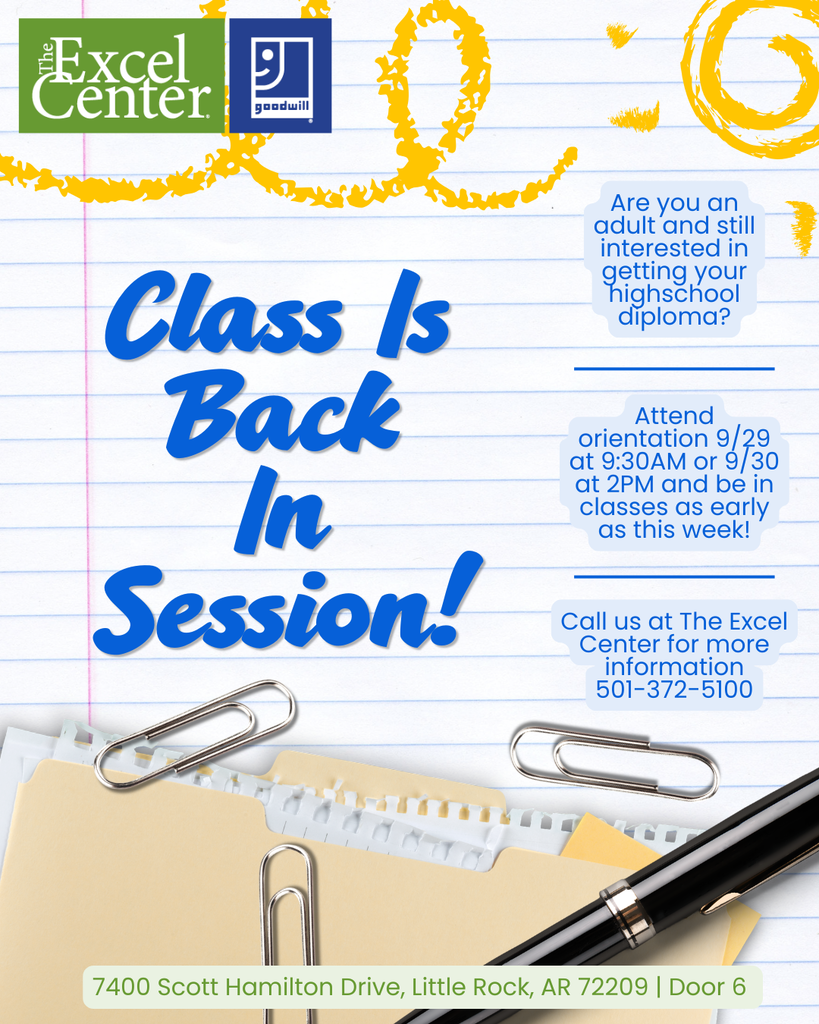 Class Back In Session Flyer