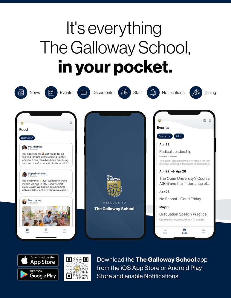 Please call the school for information on the new app