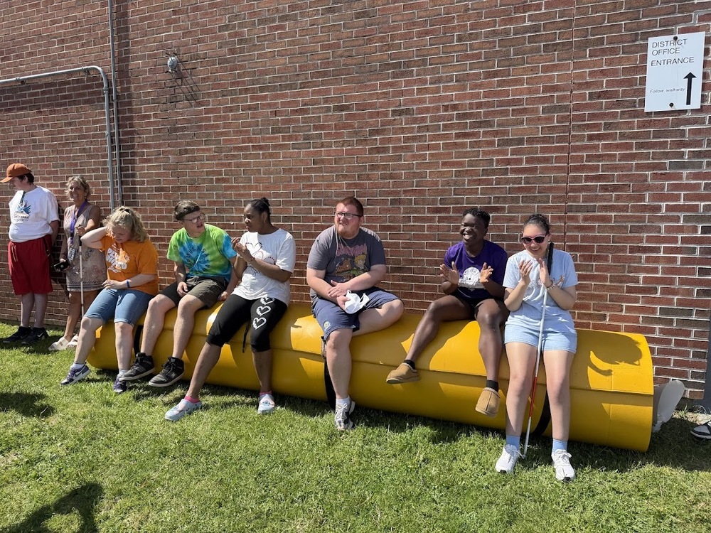 Life Skills Students Egg Drop Challenge 